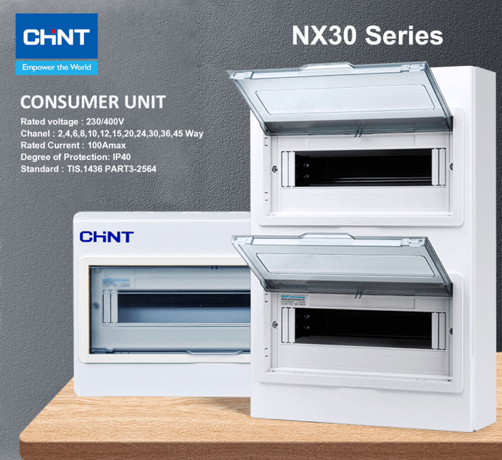 ตู้คอนซูเมอร์ยูนิต 8 ช่อง CHINT NX30-8G IP40_2